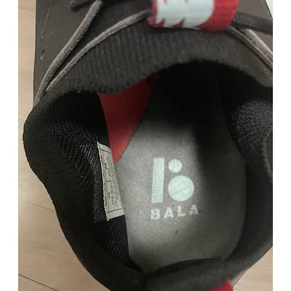 Bala Twelves nocturnal Black Nursing Shoes Sneakers  - Women Size 9 Men Size 8 - Picture 7 of 8